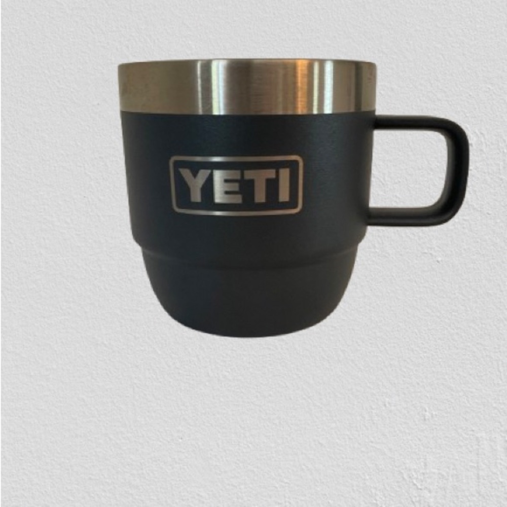 YETI Gray and Silver Insulated Mini Mug
